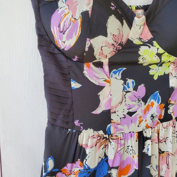 Band of Gypsies Strapless floral jumpsuit - Picture 7 of 16